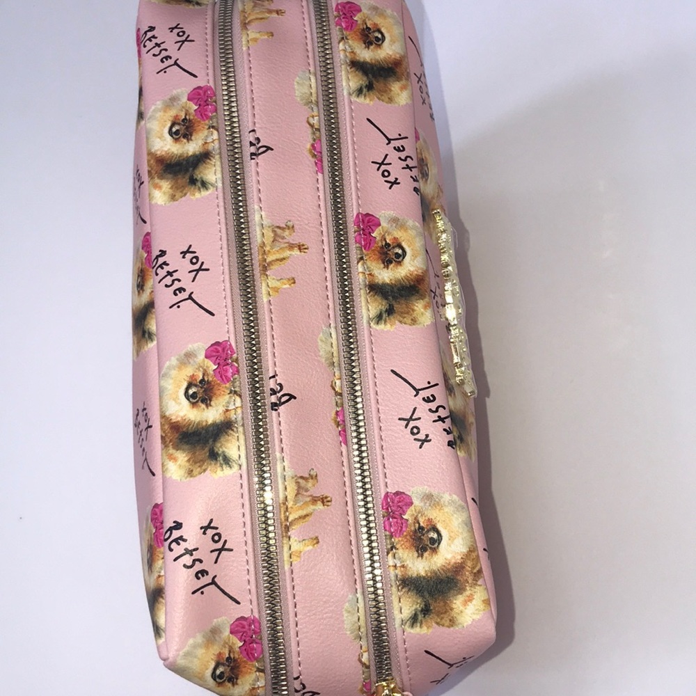 NWT Betsey Johnson Double Zip Travel Bag - Picture 5 of 8